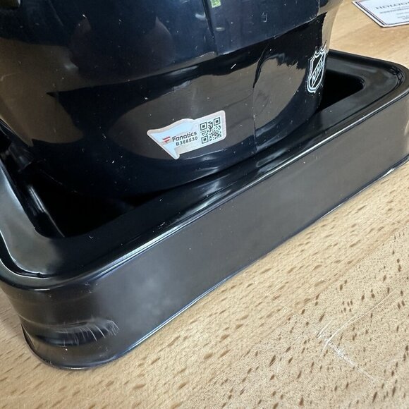 Trevor Zegras Anaheim Ducks Signed Black Mini Helmet - Picture 5 of 6